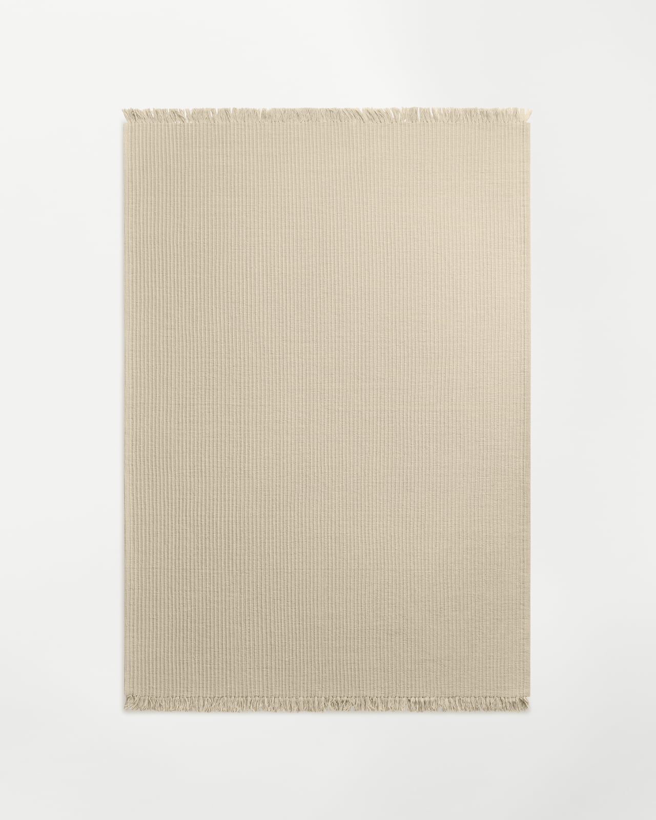 Nordic Knots, Wool Rugs, Contour – Pale Sand