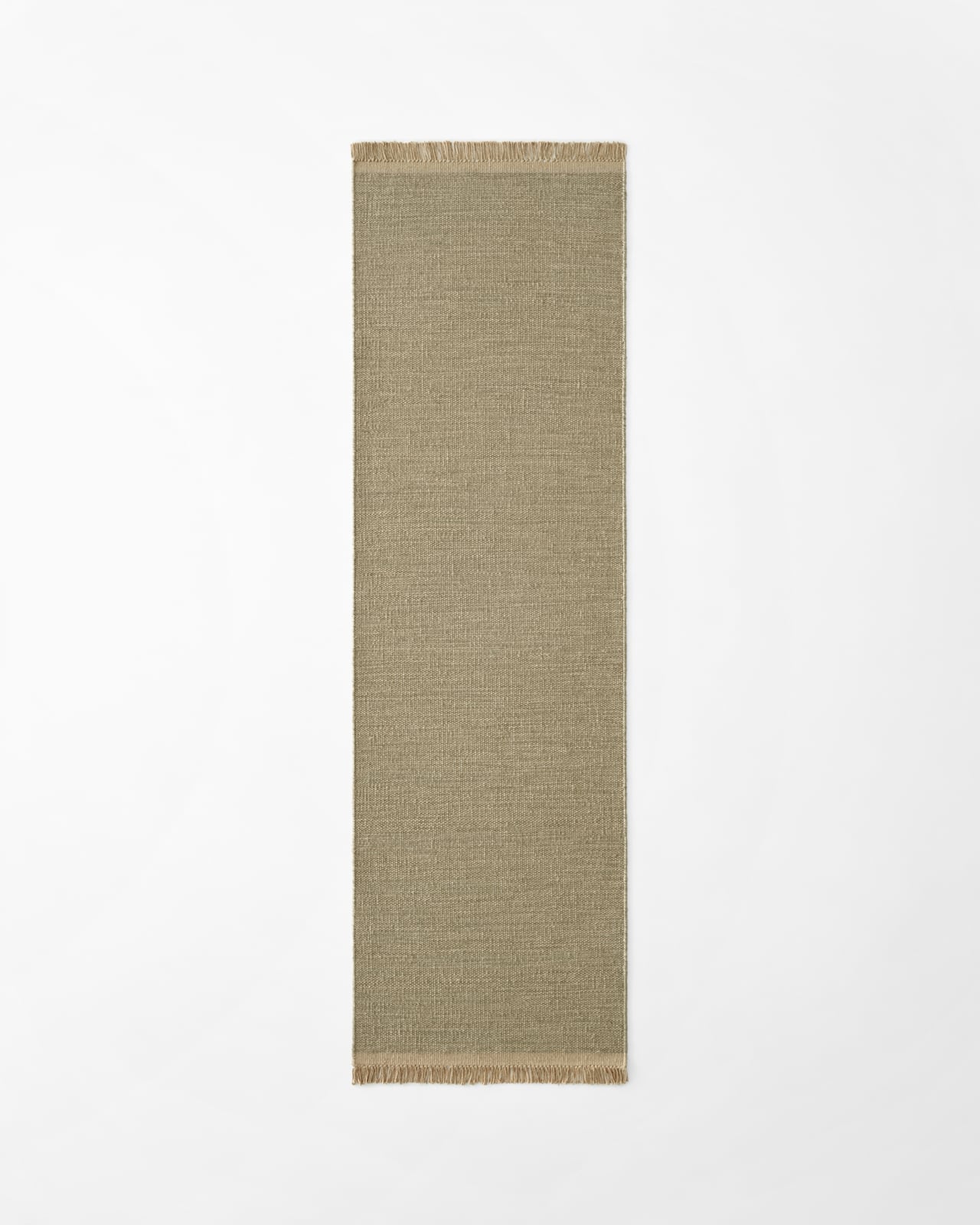 Nordic Knots, Jute,Wool Rugs, Desert Runner – Fern