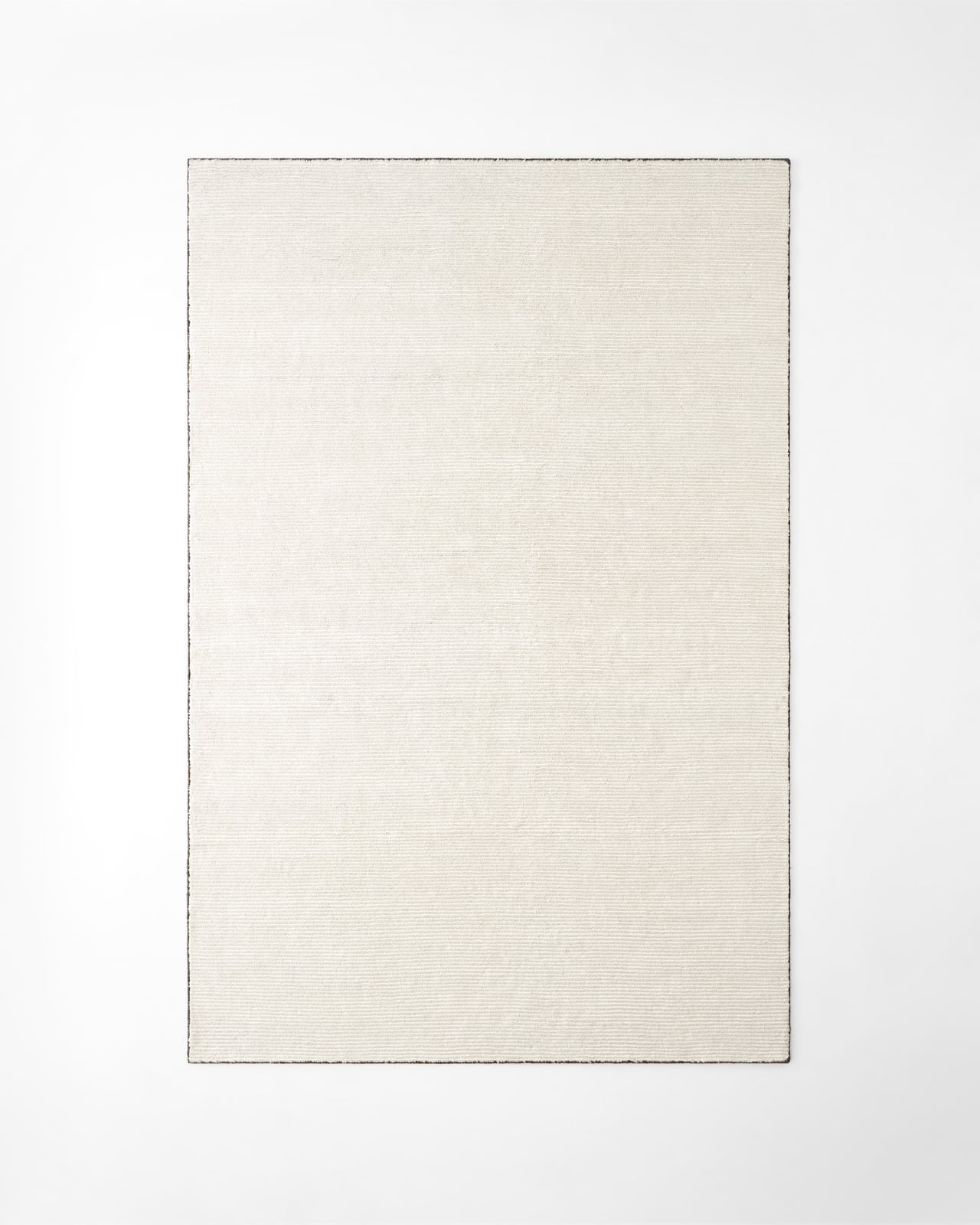 Nordic Knots, Jute,Linen Rugs, Twin 02 – Cream