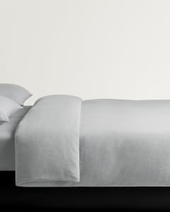 Linen Blend Duvet Cover – Mist