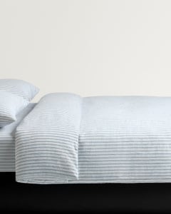 Linen Blend Duvet Cover – Stripes