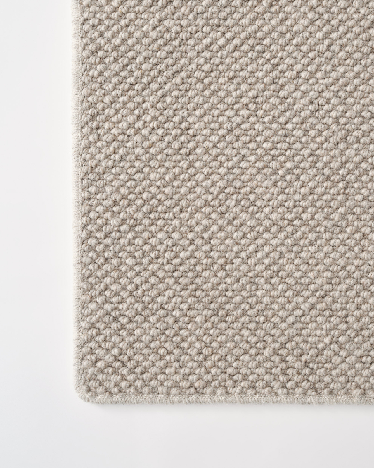 Nordic Knots, Wolle Maßgefertigte Teppiche, Tundra – Taupe Mix