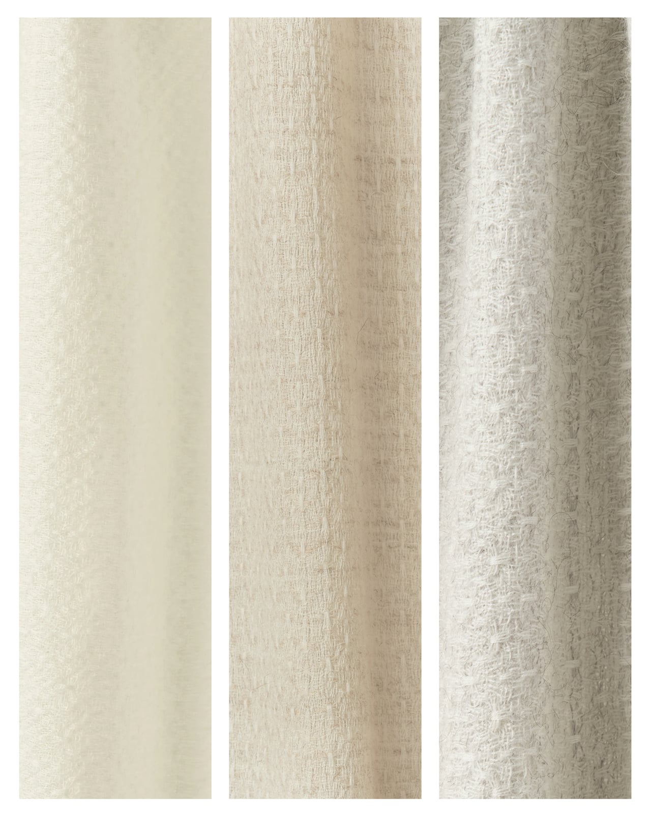 Nordic Knots, Laine Coffret d’échantillons, The Jacquard Curtains – Sample Bundle (3 pcs)
