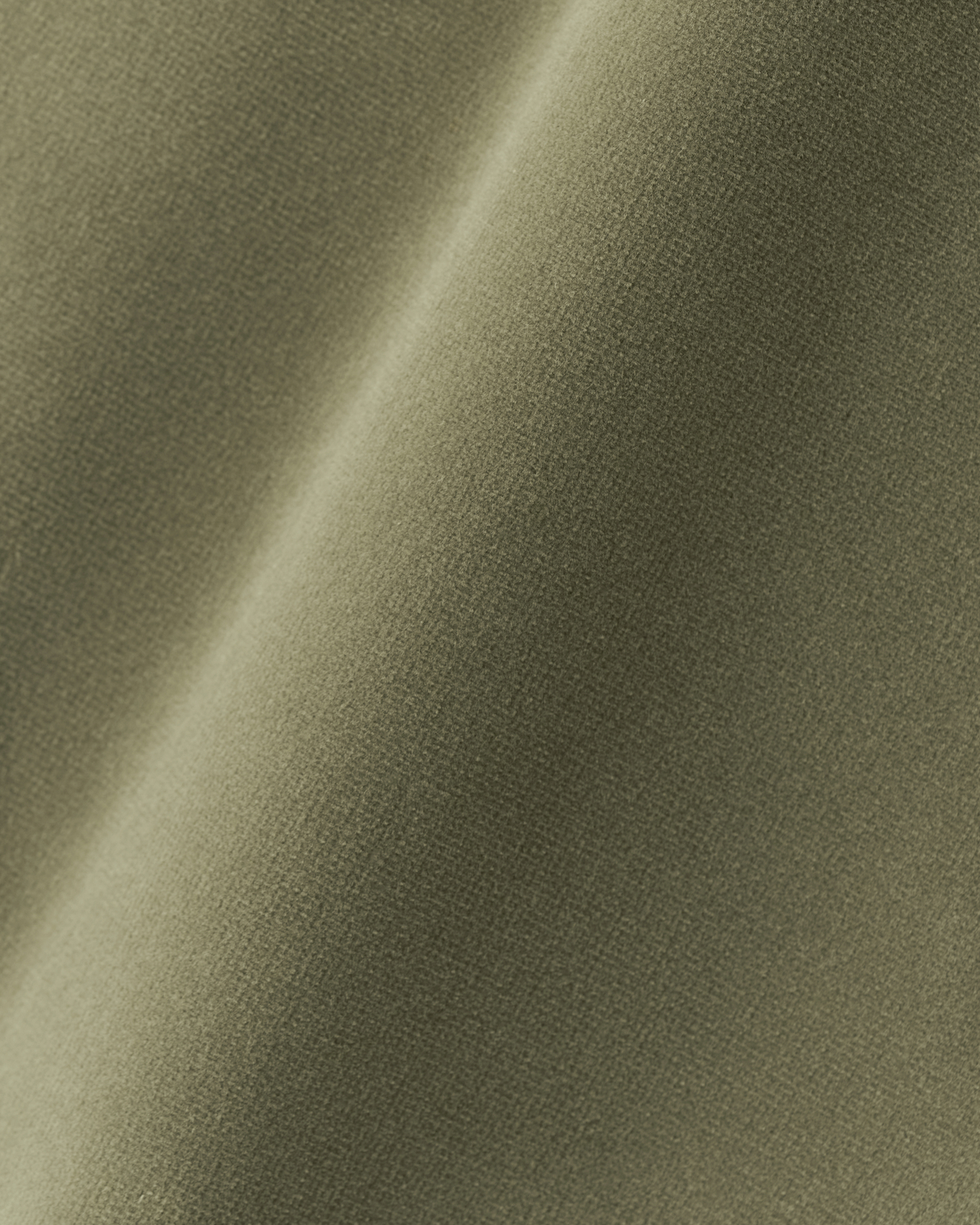 Nordic Knots, Cotton Fabric by the Meter, The Velvet – Olive Green