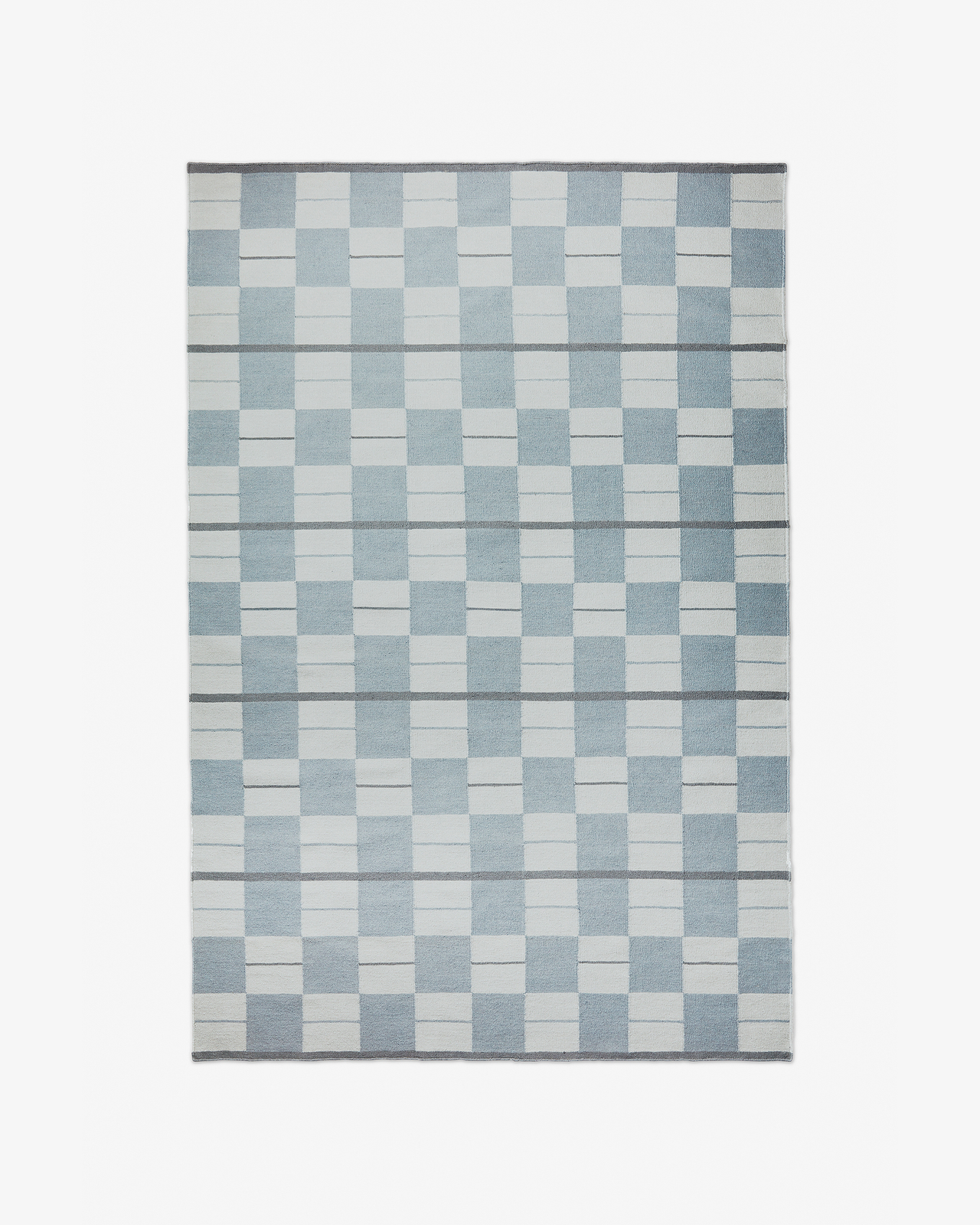 Nordic Knots, Wool Rugs, Båstad – Blue