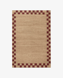 Jute Border – Red