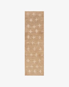 Jute Cross Runner – Cream