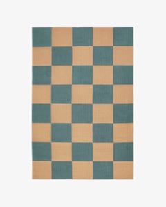 Square – Blue/Coral