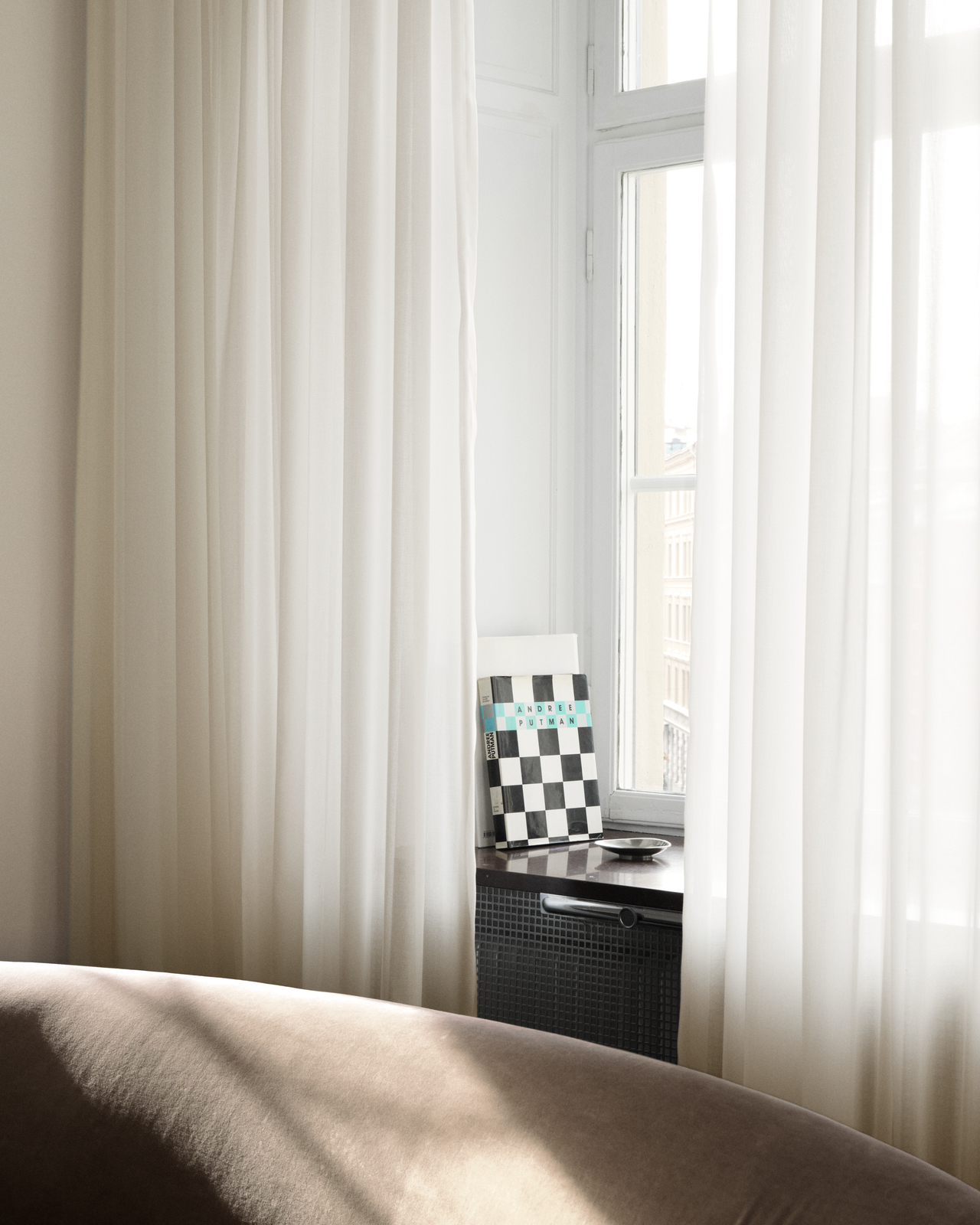 Nordic Knots, Rideaux, The Sheer – Perfect White