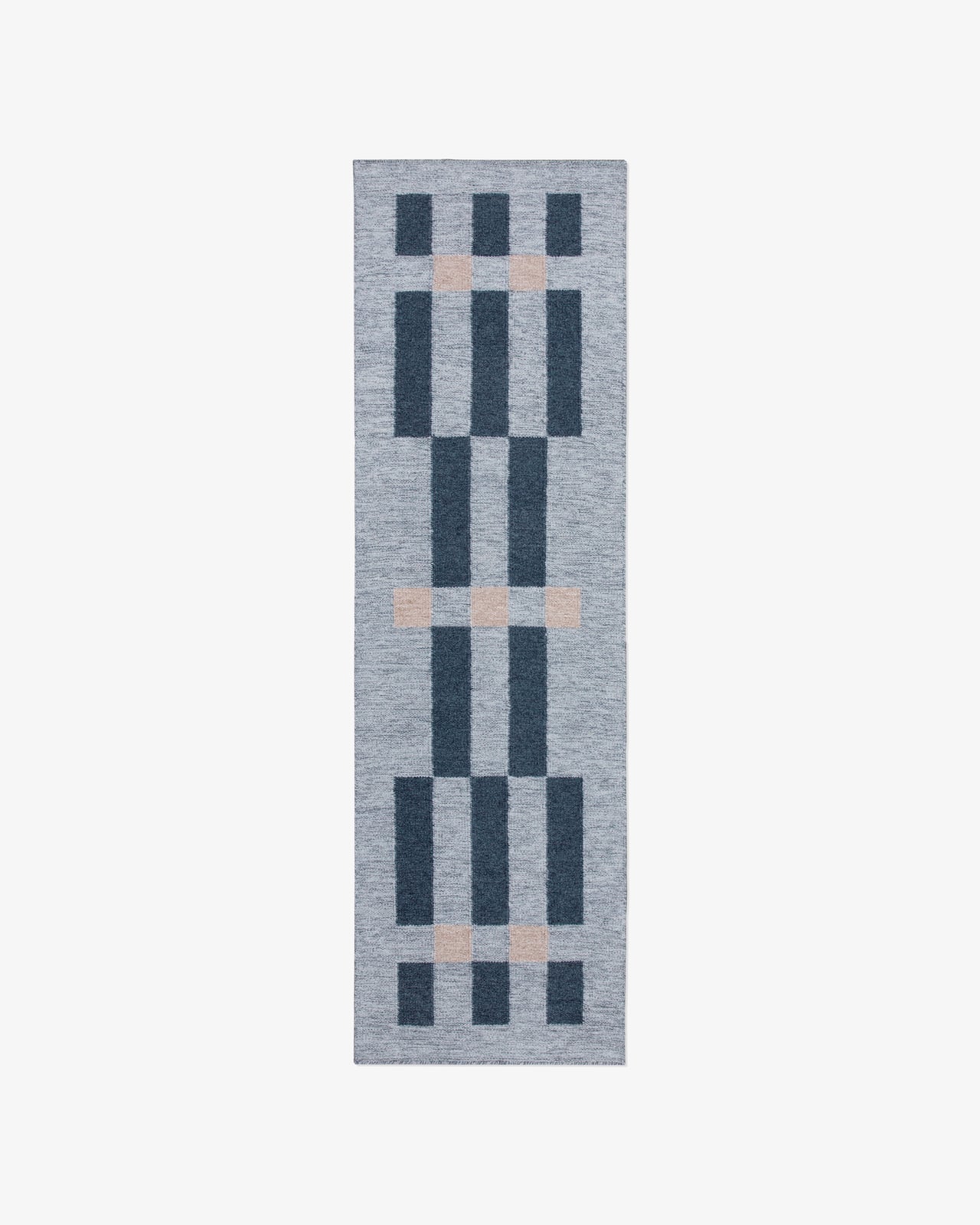 Nordic Knots, Laine Tapis, Tradition 01 Runner – Blue
