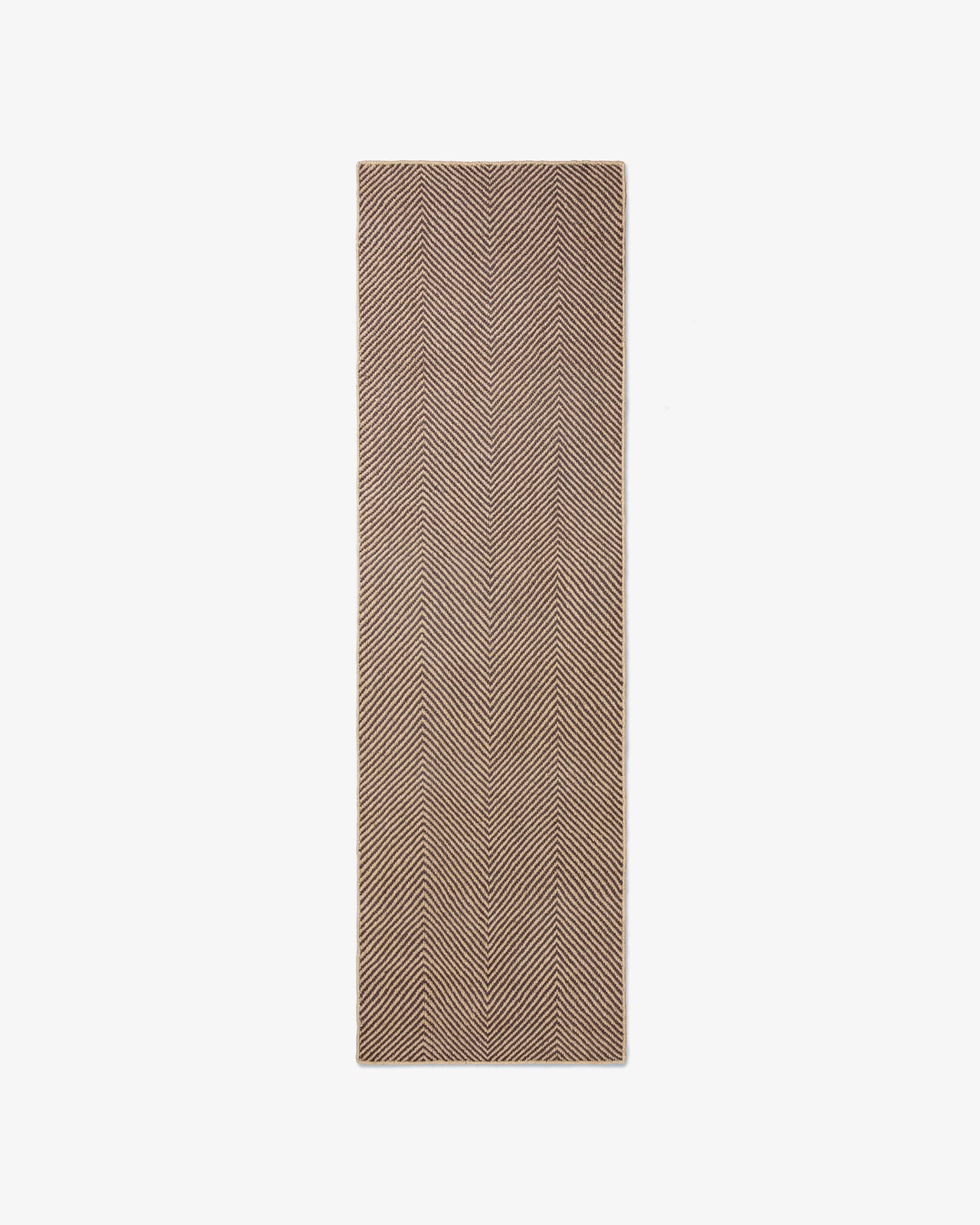 Nordic Knots, Jute Tapis, Jute Herringbone Runner – Natural/Brown