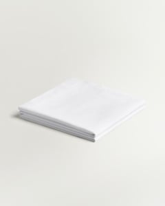 Percale Flat Sheet – Crisp White