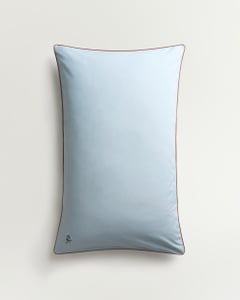 Percale Pillow Case (Set of 2) – Shirt Blue/Red