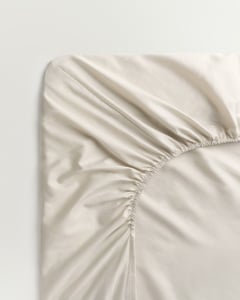 Sateen Fitted Sheet – Sand