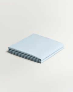 Sateen Flat Sheet – Shirt Blue