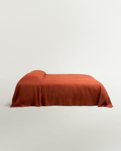Studio Linen – Burnt Red
