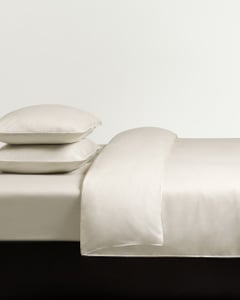 Sateen Duvet Cover Set (3 pcs) – Sand